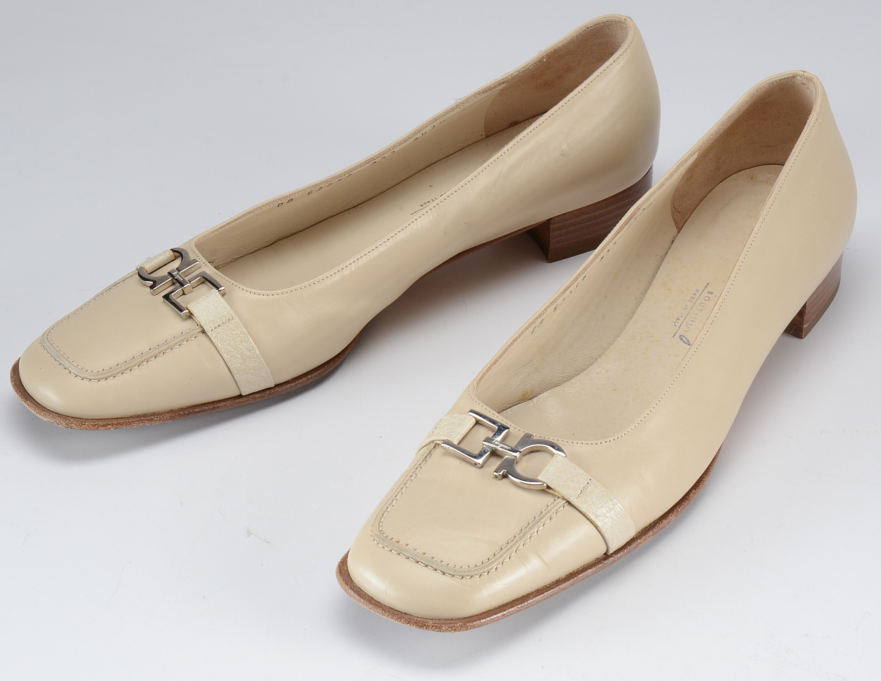 Three Pairs of Salvatore Ferragamo Shoes