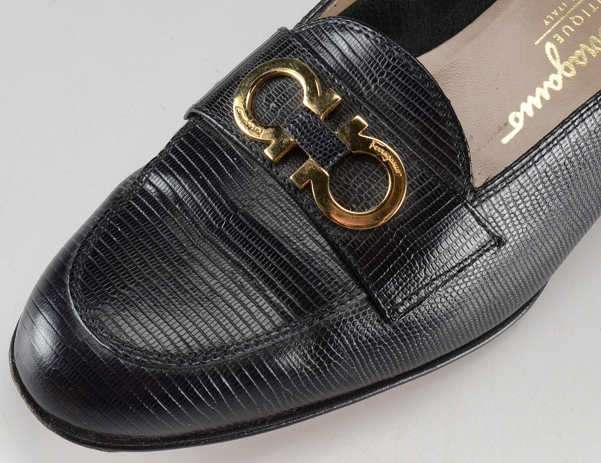 Two Pairs of Salvatore Ferragamo Shoes