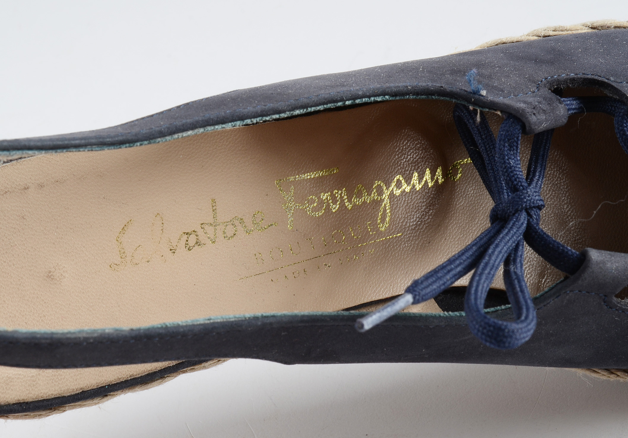 Two Pairs of Salvatore Ferragamo Shoes