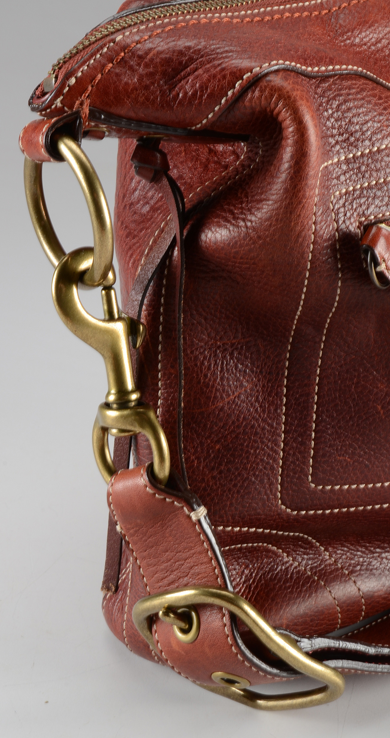 Coach Soho Oxblood Leather Handbag