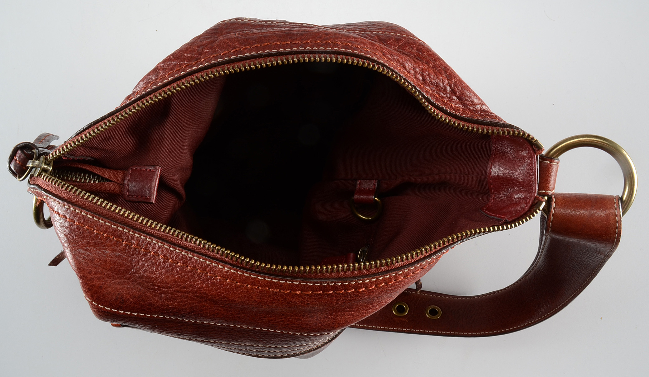 Coach Soho Oxblood Leather Handbag