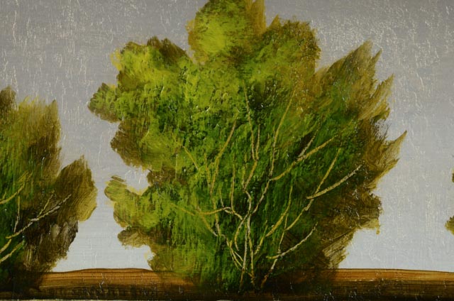 Hongyuhn Xu Acrylic on Paper Landscape