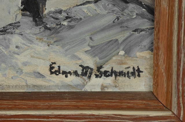 Edna M. Schmidt Original Oil on Canvas