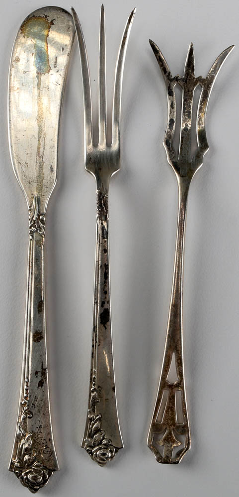 Oneida Heirloom Sterling "Damask Rose" Flatware