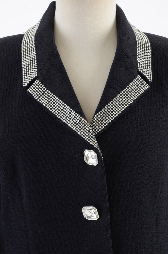 St. John Evening By Marie Grey Rhinestone Jacket
