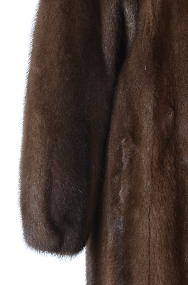 Kotsavos Full Length Chocolate Mink Coat