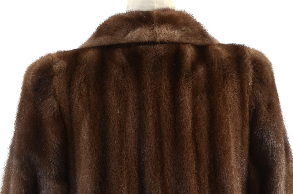 Kotsavos Full Length Chocolate Mink Coat