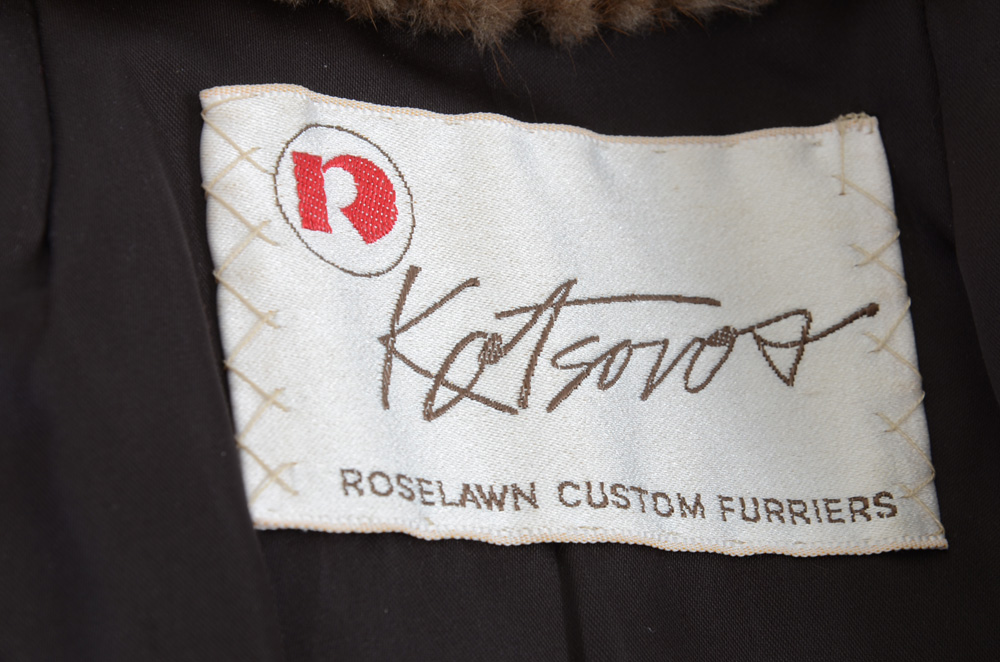 Kotsavos Full Length Chocolate Mink Coat