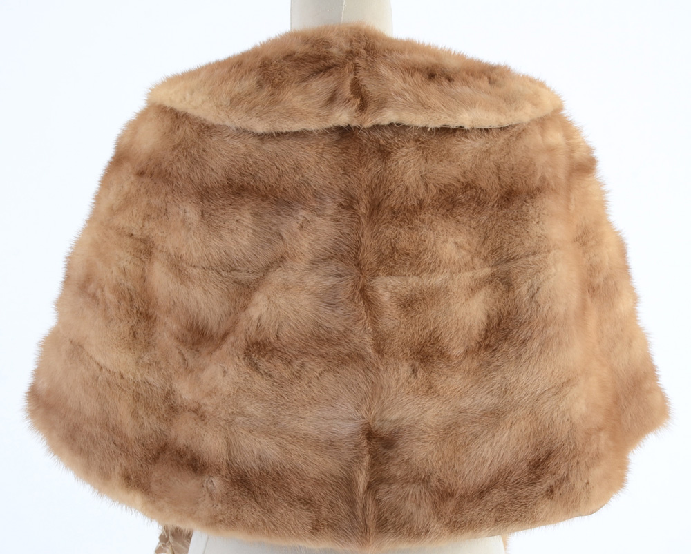 1960s Vintage Arctic Fur Co. Pastel Mink Stole