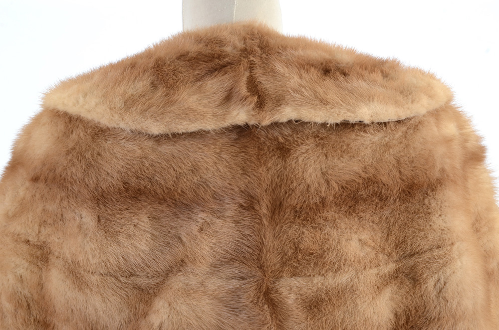 1960s Vintage Arctic Fur Co. Pastel Mink Stole