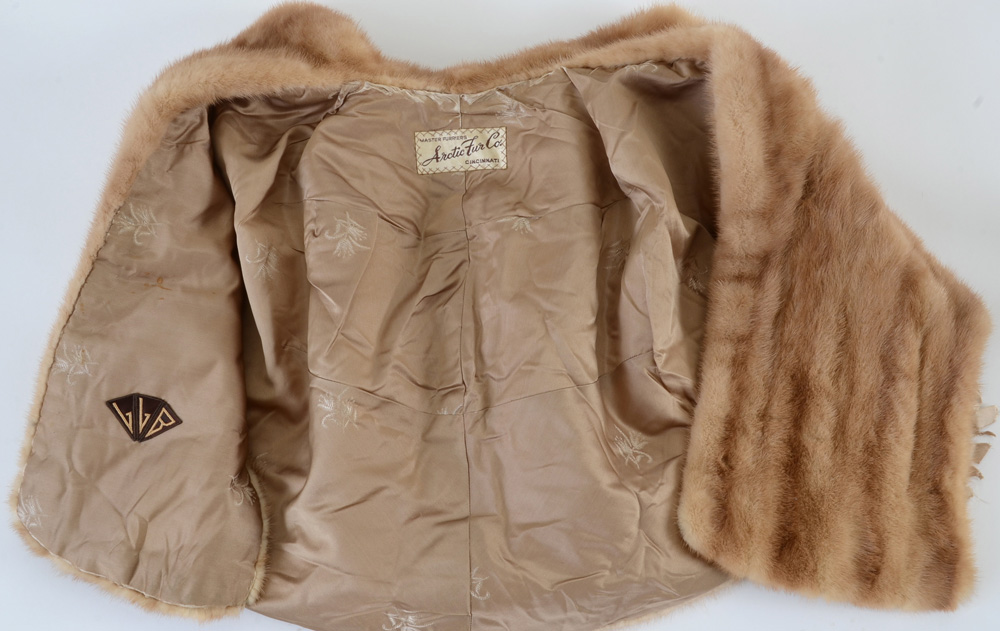 1960s Vintage Arctic Fur Co. Pastel Mink Stole