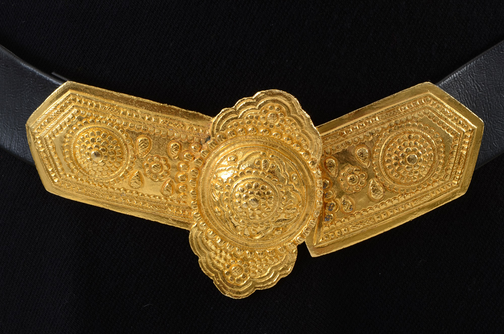 Francesca for Damon Full-Length Wool Dress