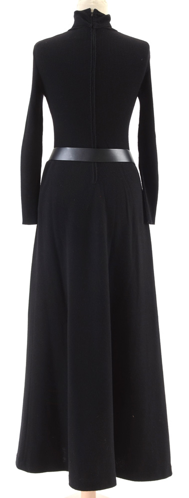 Francesca for Damon Full-Length Wool Dress