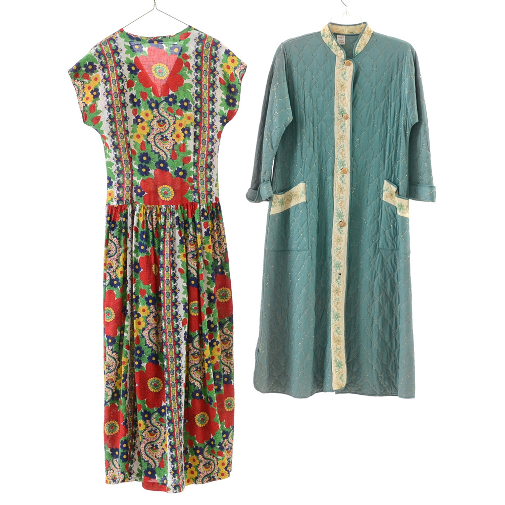 1960s House Coat and Dress