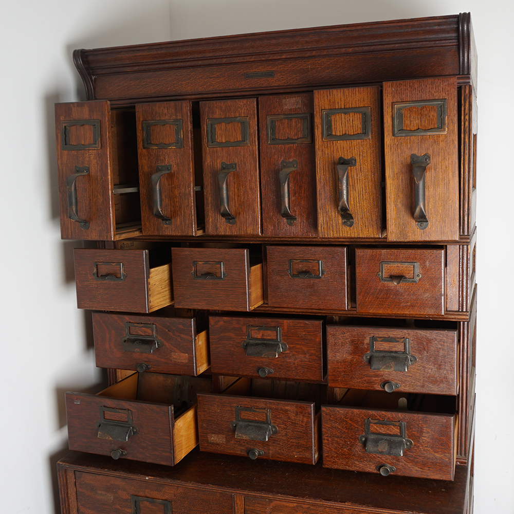 Antique File Cabinet by Yawman and Erbe