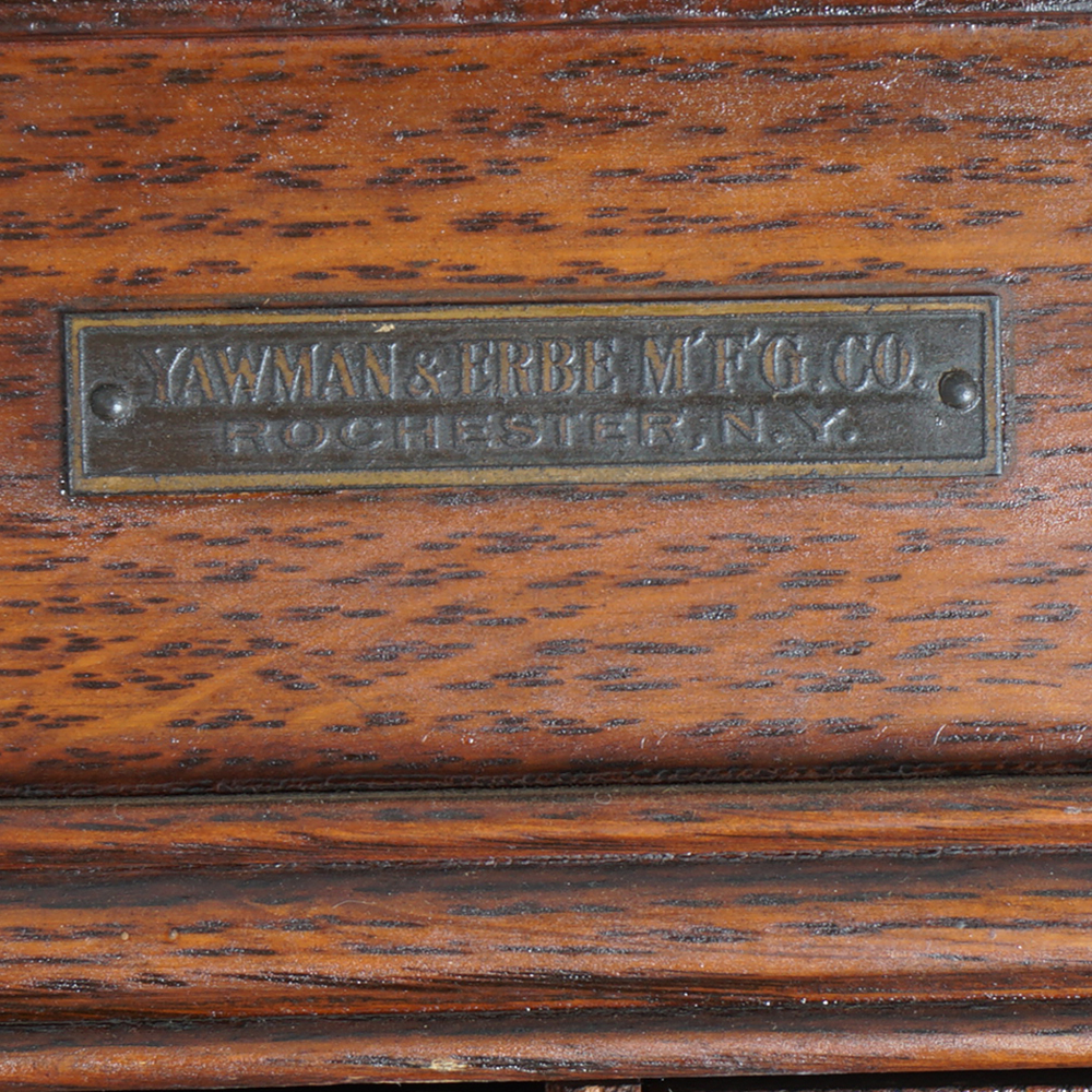 Antique File Cabinet by Yawman and Erbe