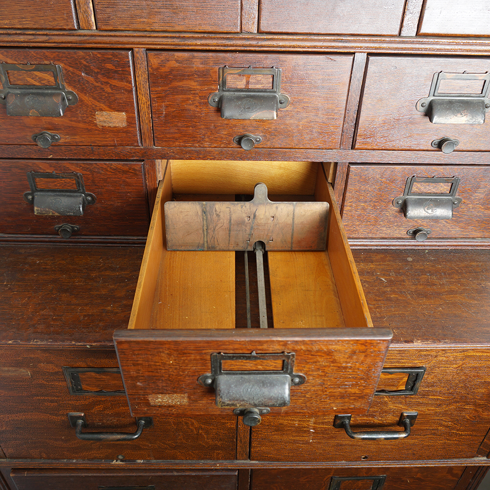 Antique File Cabinet by Yawman and Erbe
