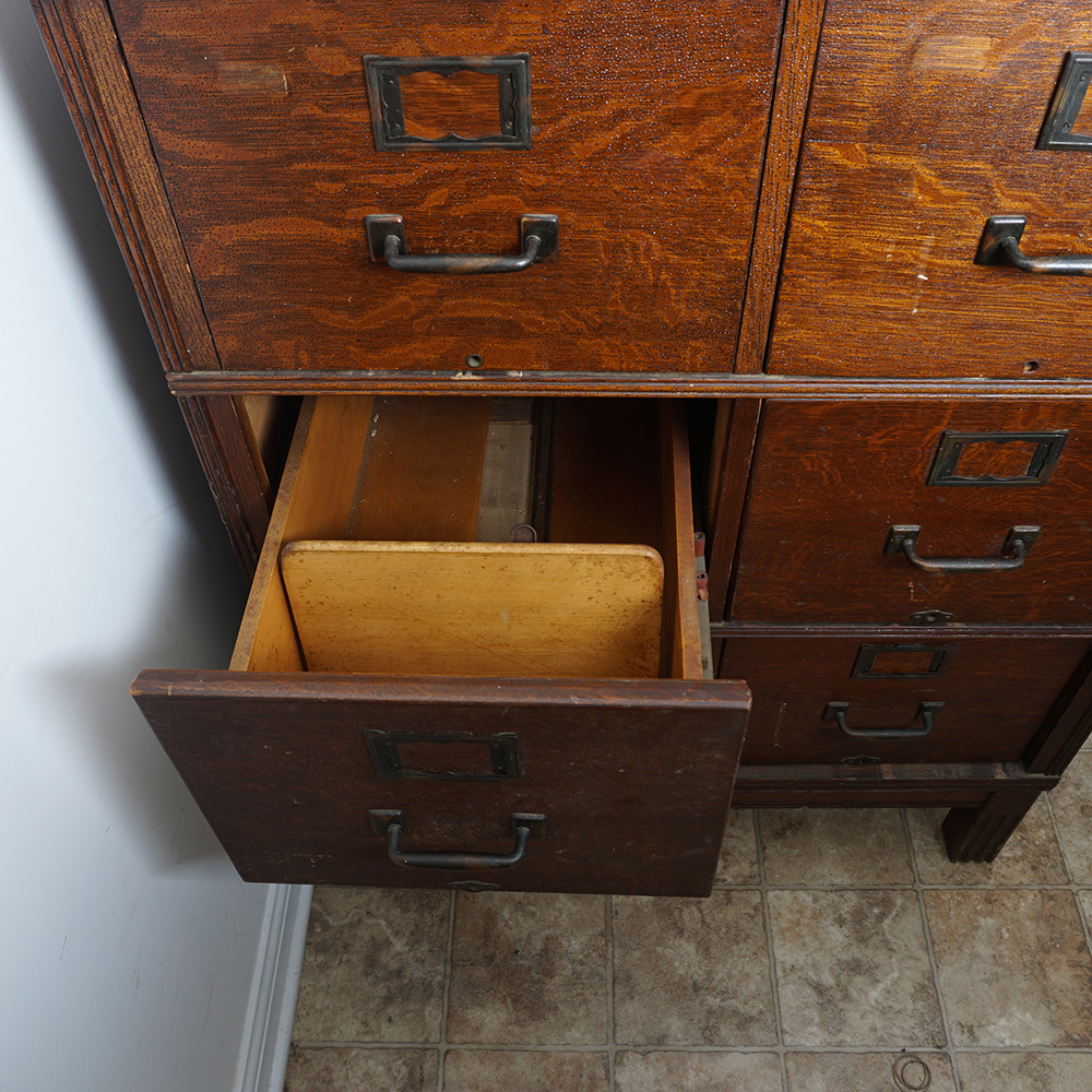 Antique File Cabinet by Yawman and Erbe