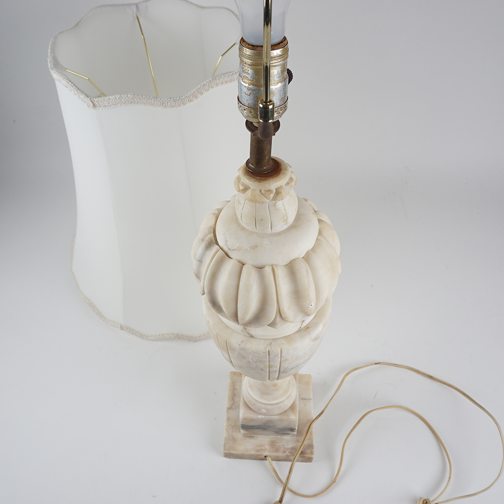 Vintage Marble Table Lamp