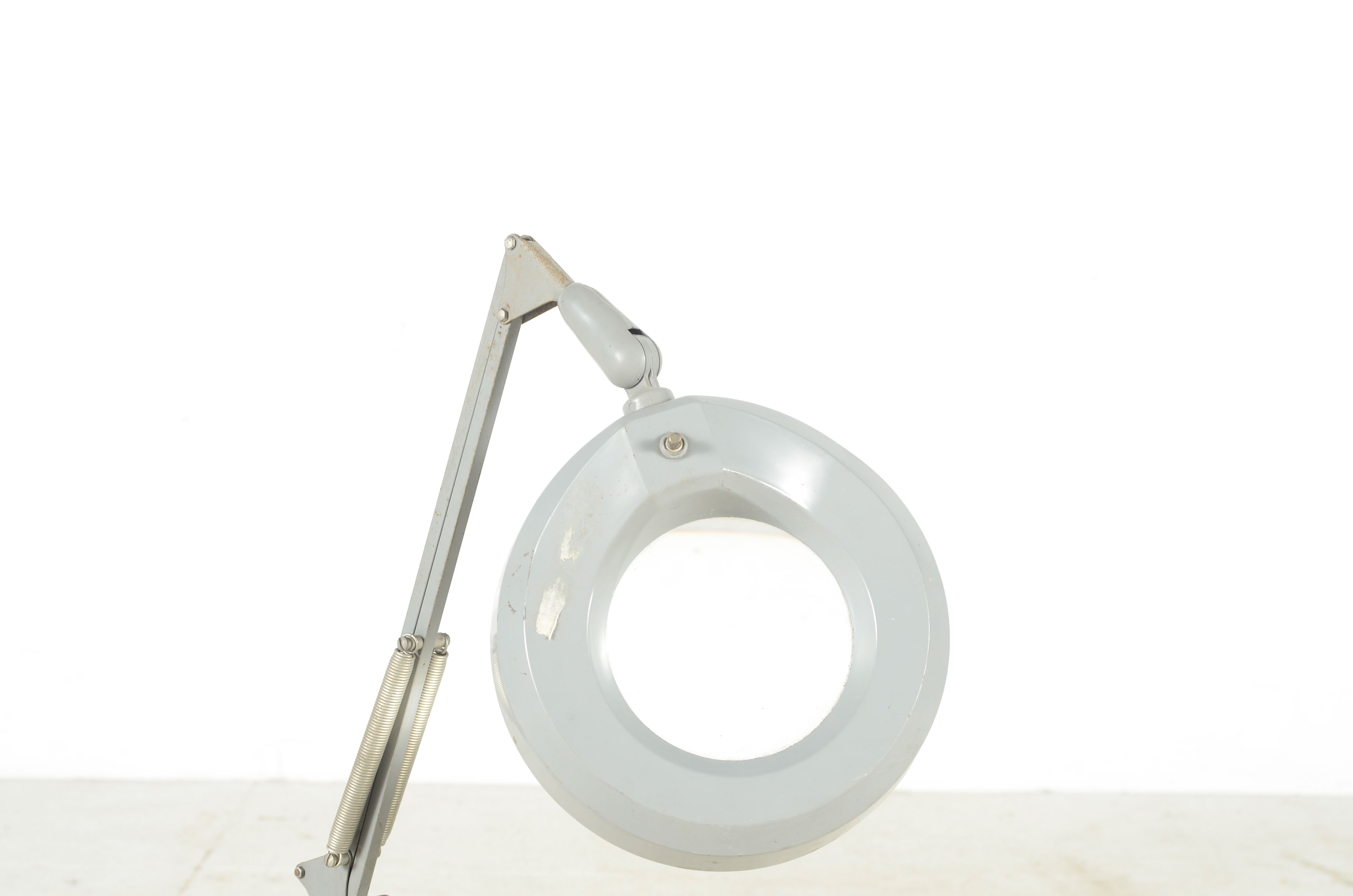 Vintage Industrial Luxo Magnifying Table Lamp