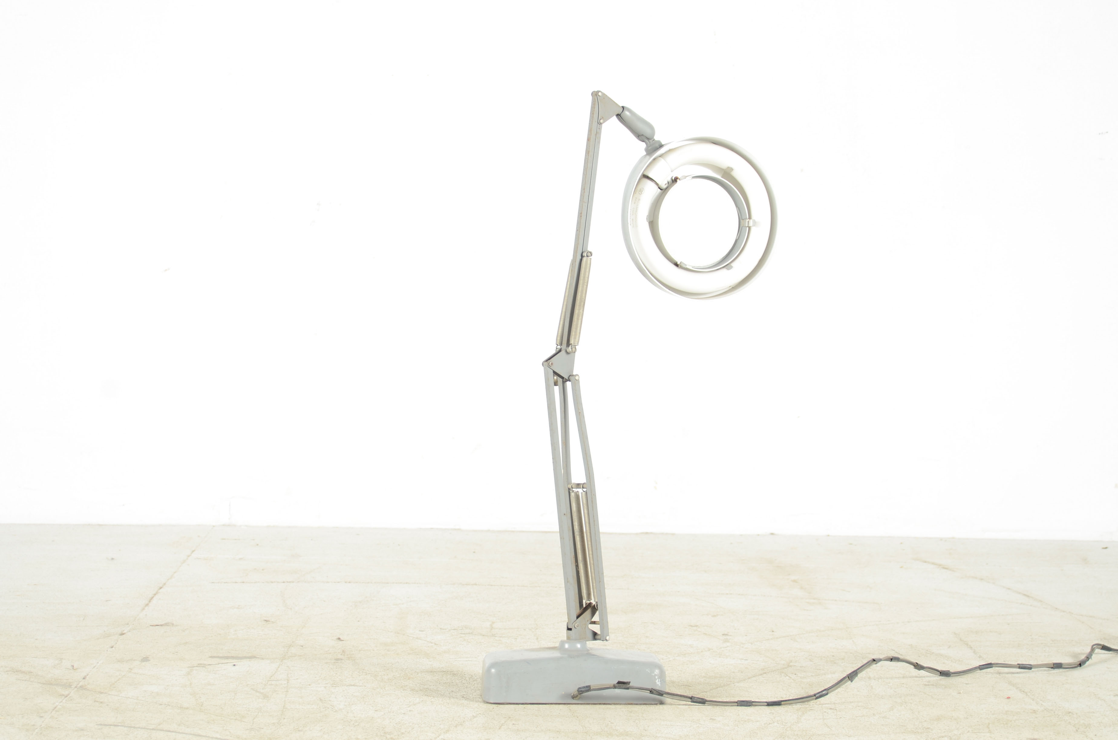 Vintage Industrial Luxo Magnifying Table Lamp