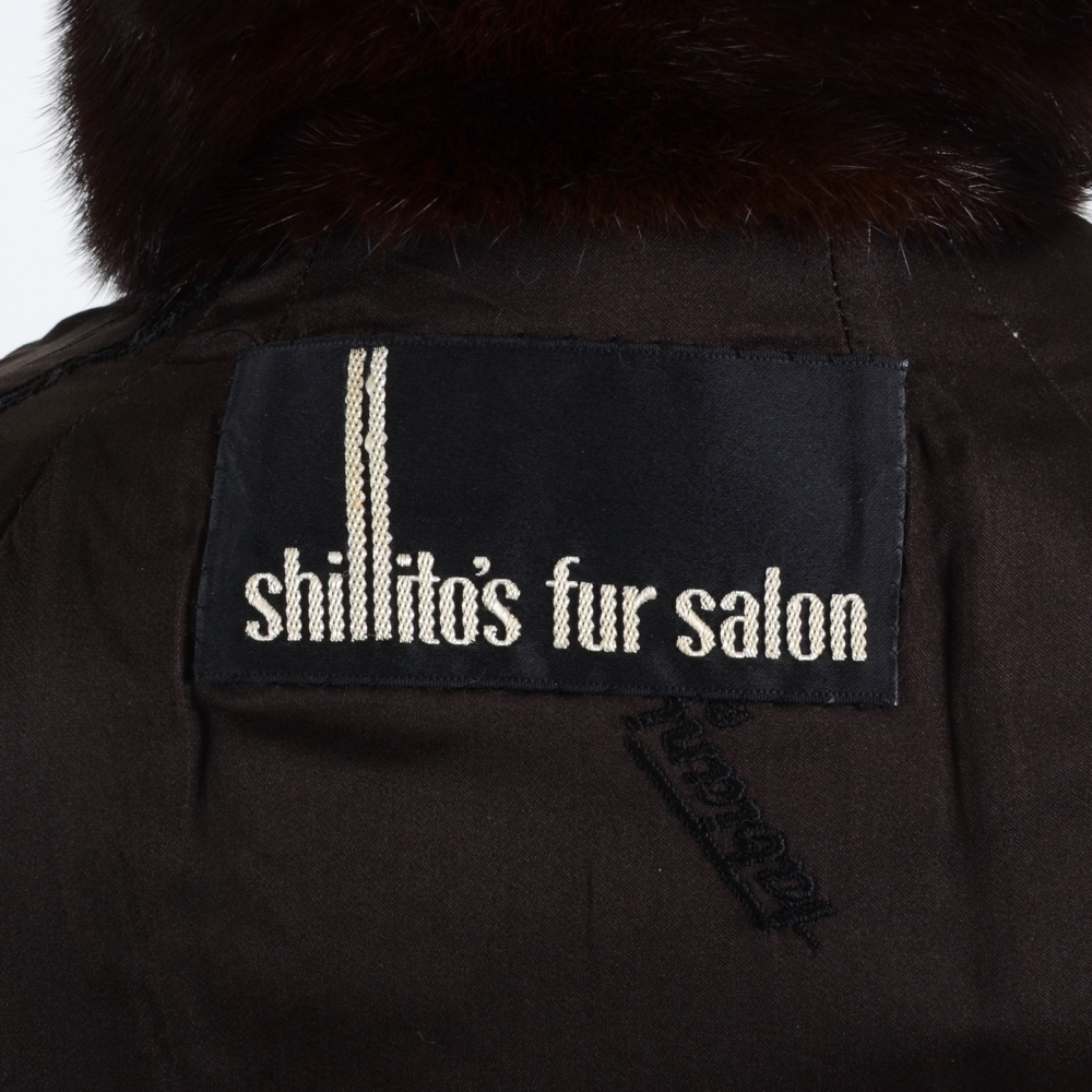 Shillito's Fur Salon Chocolate Mink Capelet