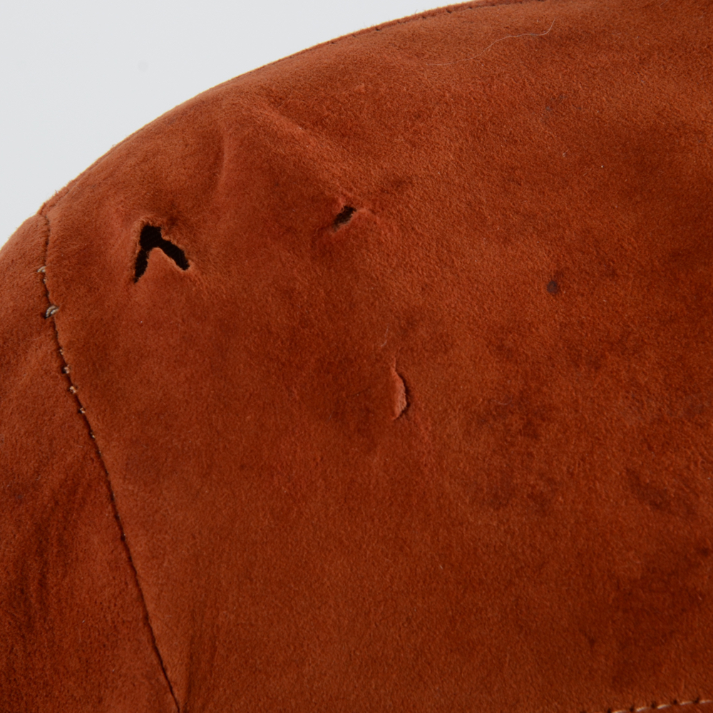 Women's Vintage Burnt Orange Suede Jacket