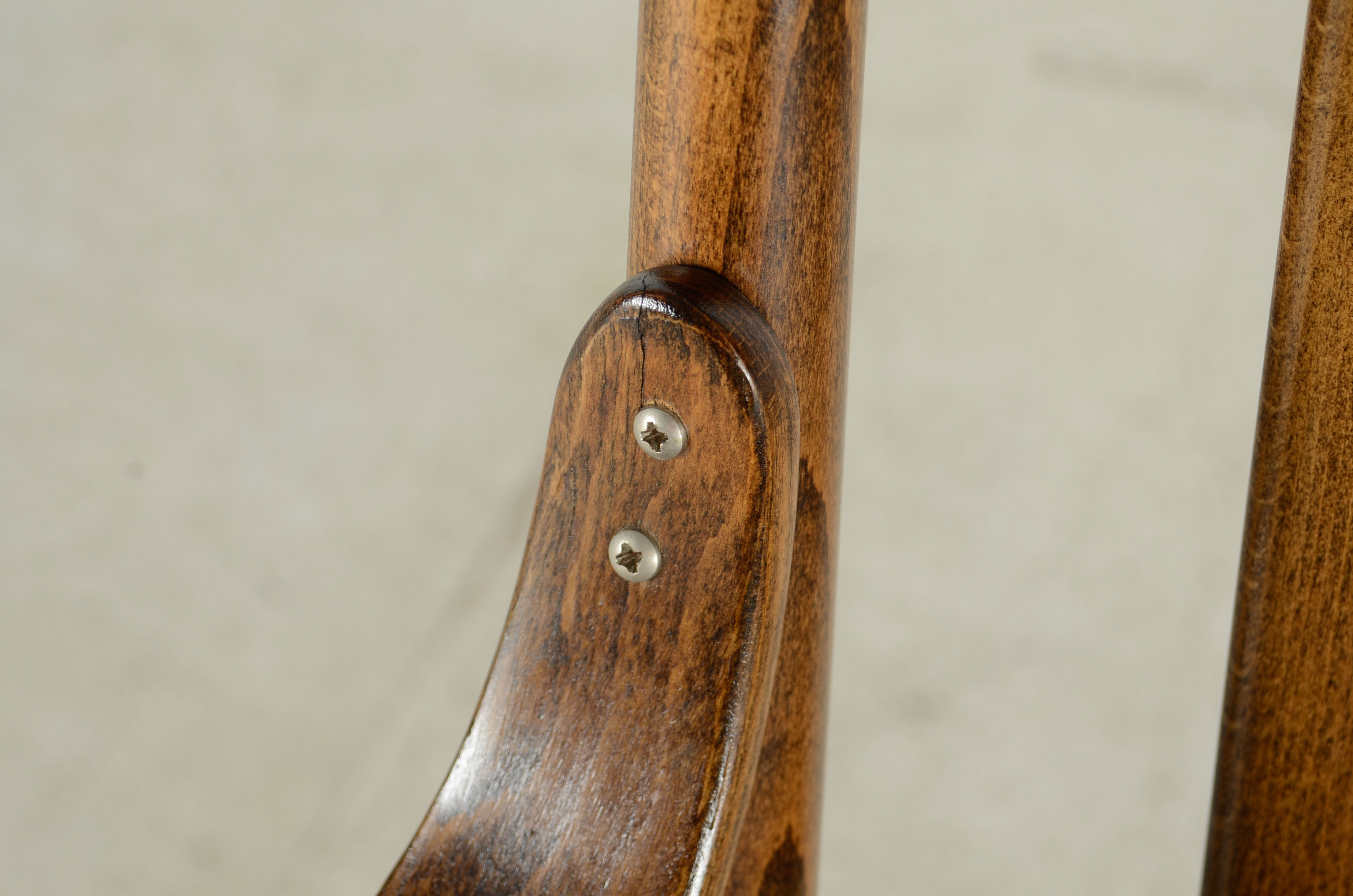 Oak Pressed Back Rocking Chair