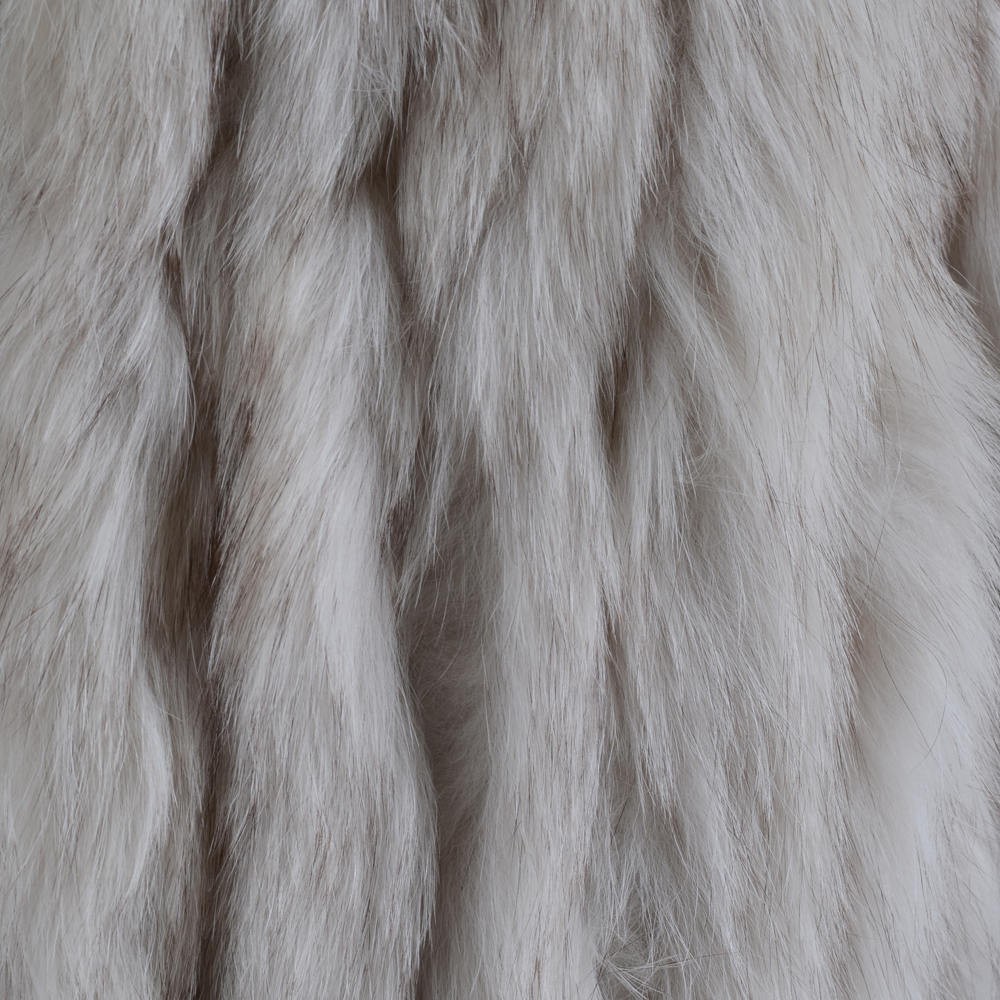 Fur Salon May Co. Blue Fox Fur Jacket