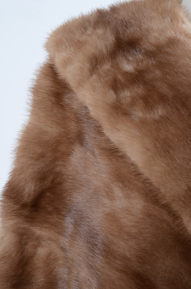 Vintage Pastel Mink Fur Stole