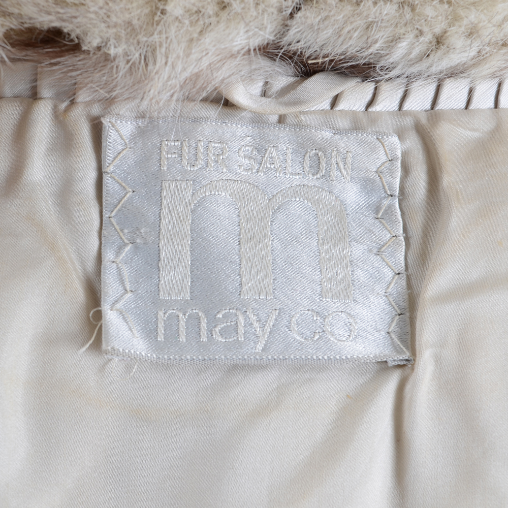 Fur Salon May Co. Blue Fox Fur Jacket