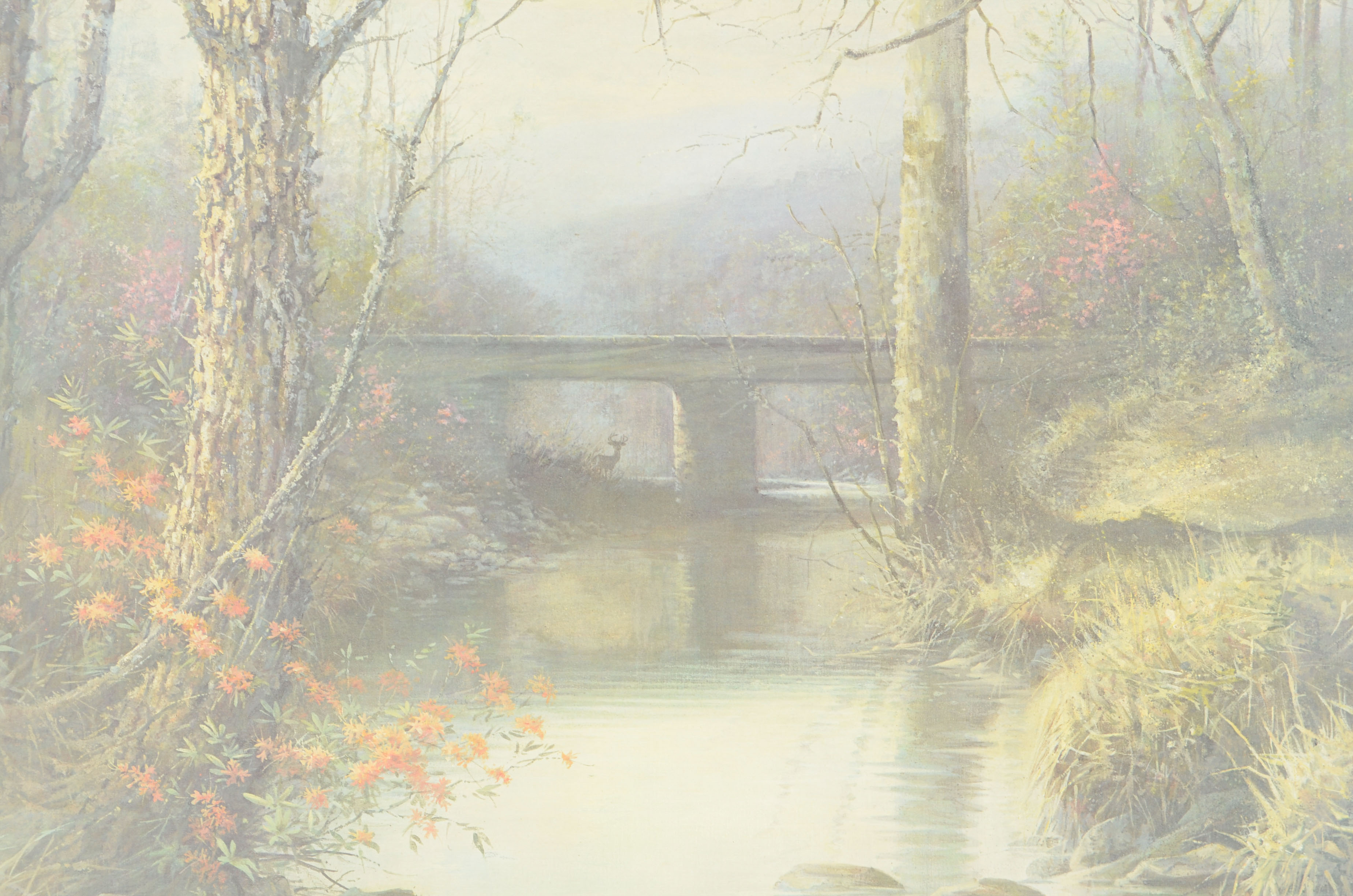 Ben Hampton Signed Limited Edition Offset "Stepping Stones"