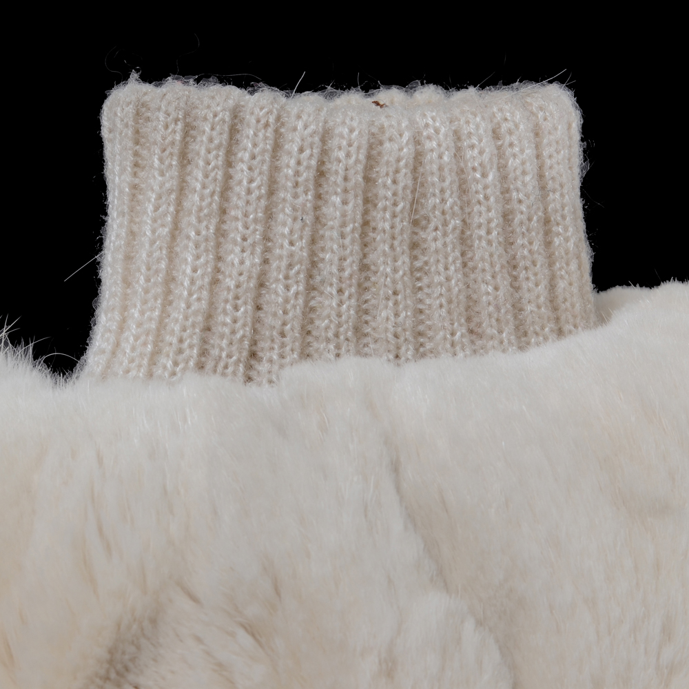 Carole Little Sheared Rabbit Fur Bomber