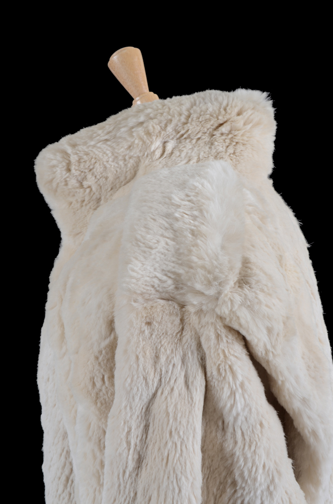 Carole Little Sheared Rabbit Fur Bomber