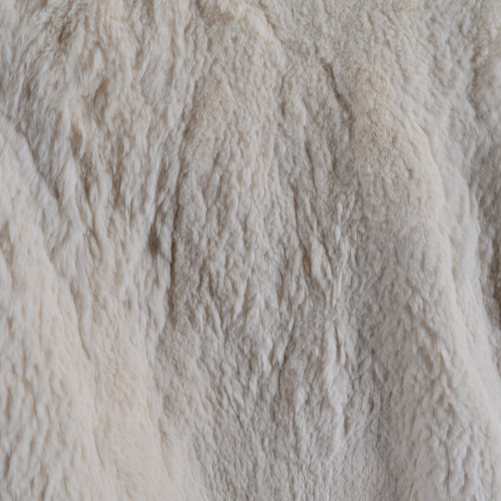 Carole Little Sheared Rabbit Fur Bomber