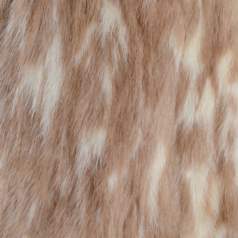 1970s Vintage Rike's of Dayton Leather and Dyed Mink Coat