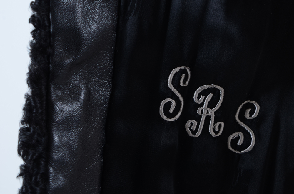 1970s Vintage Donenfeld's of Dayton Persian Lamb and Leather Fur Coat