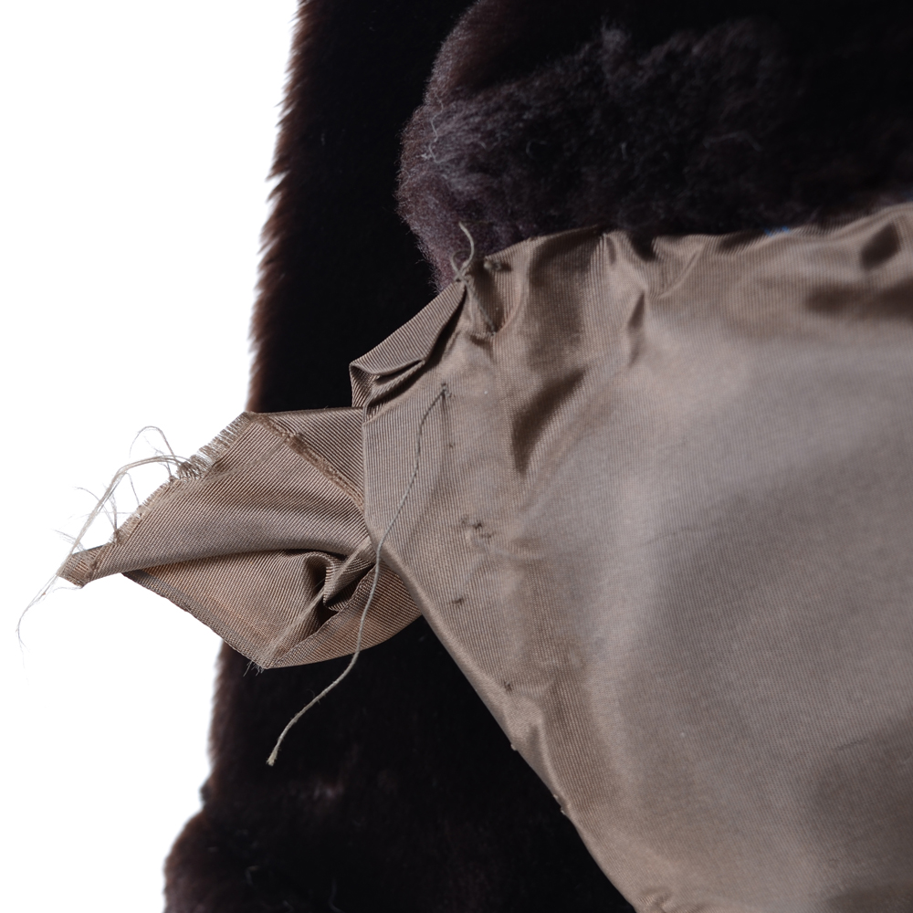 Vintage Mouton Fur Coat