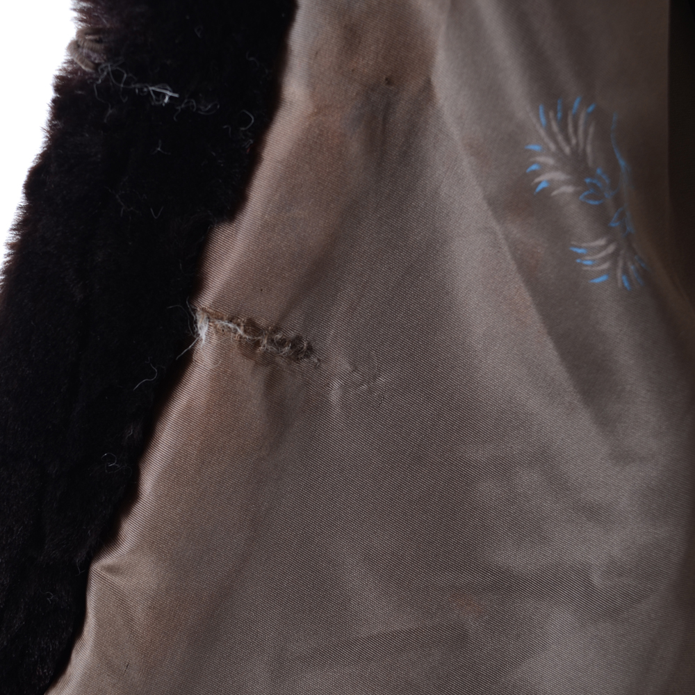 Vintage Mouton Fur Coat