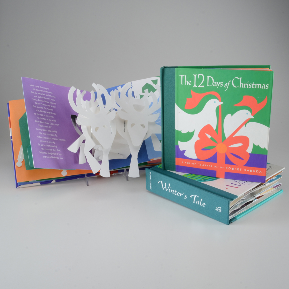 Collection of Three Pop-Up Books by Robert Sabuda
