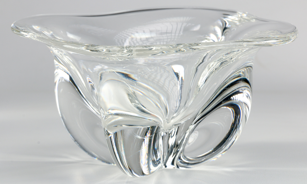 Vannes France Vase and Collection of Glass Decor