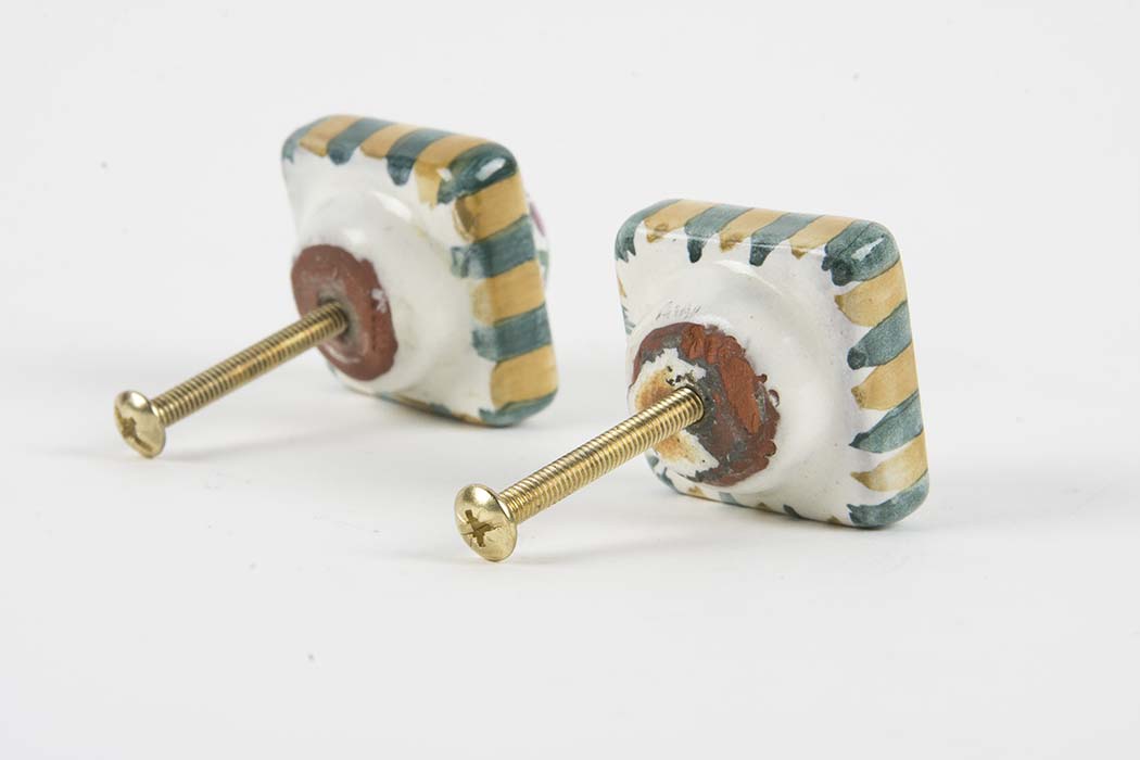 MacKenzie-Childs Style Hand Painted Drawer Pulls