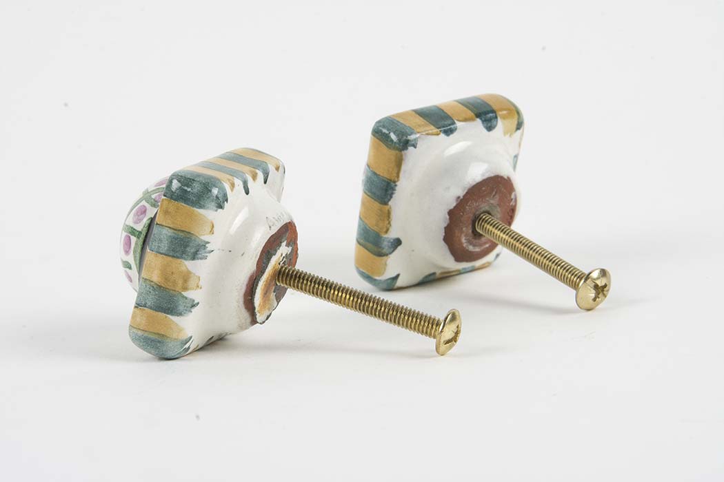 MacKenzie-Childs Style Hand Painted Drawer Pulls