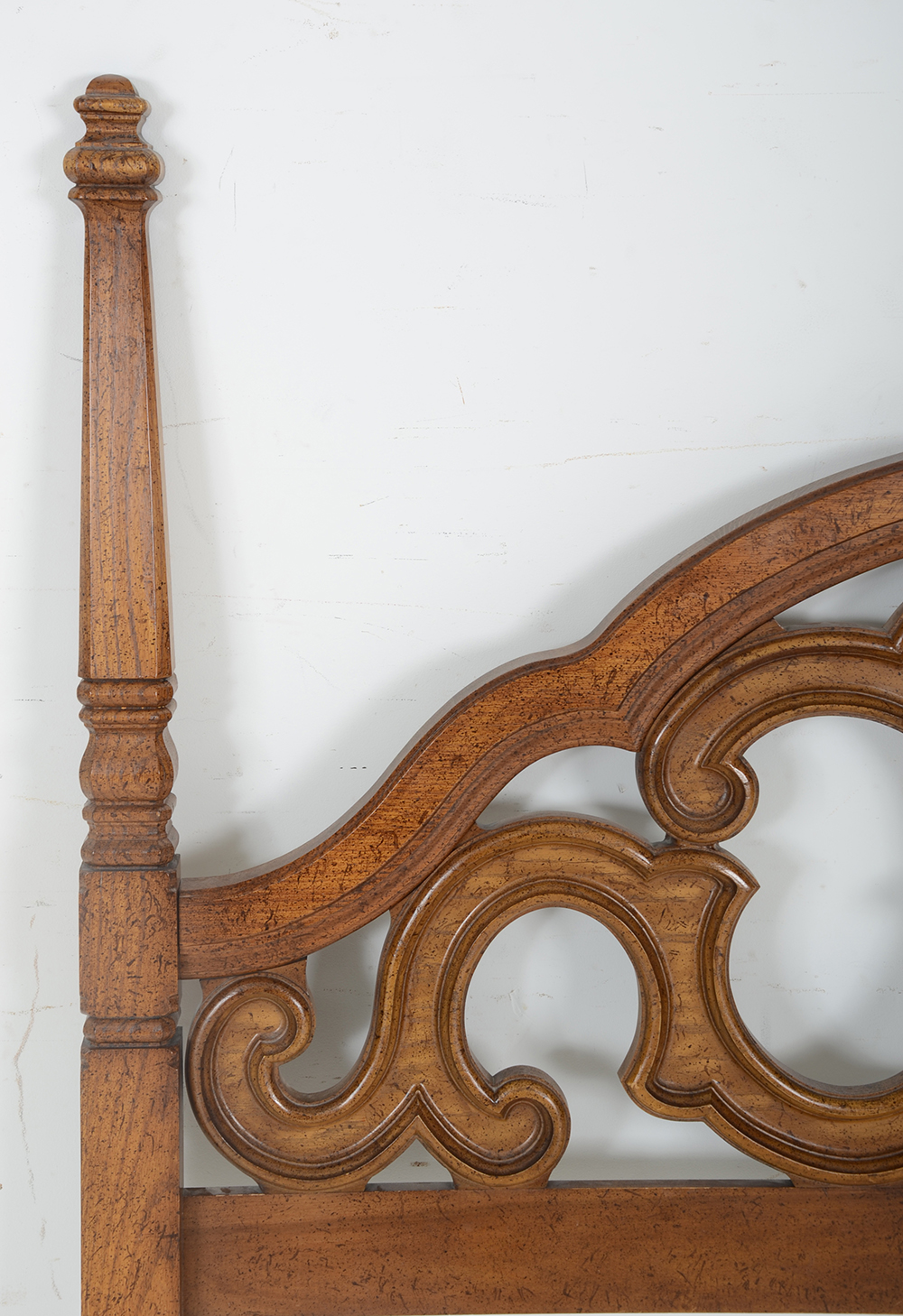 Queen Size Oak Finish Headboard