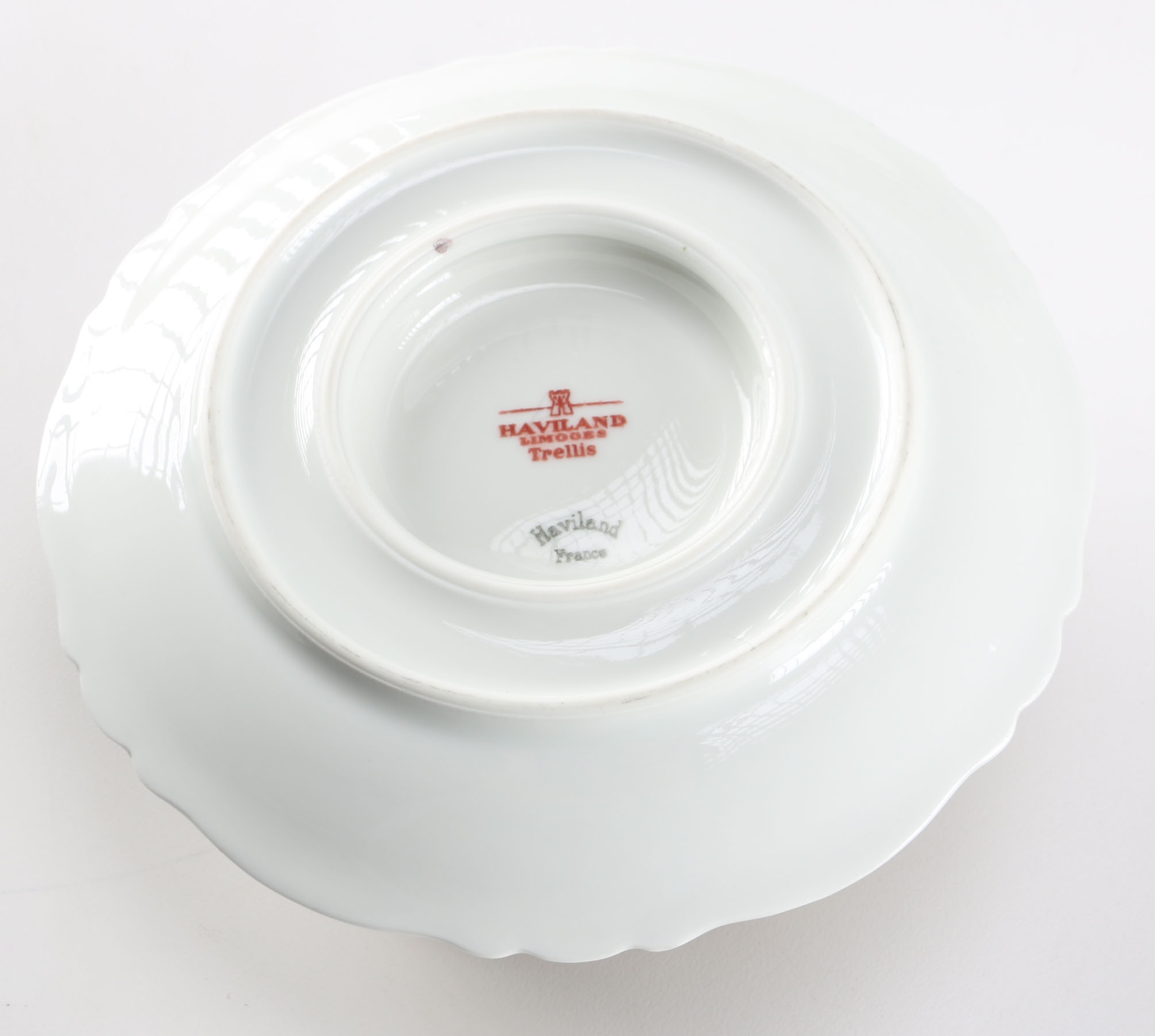 Haviland Limoges "Trellis" Tableware Set