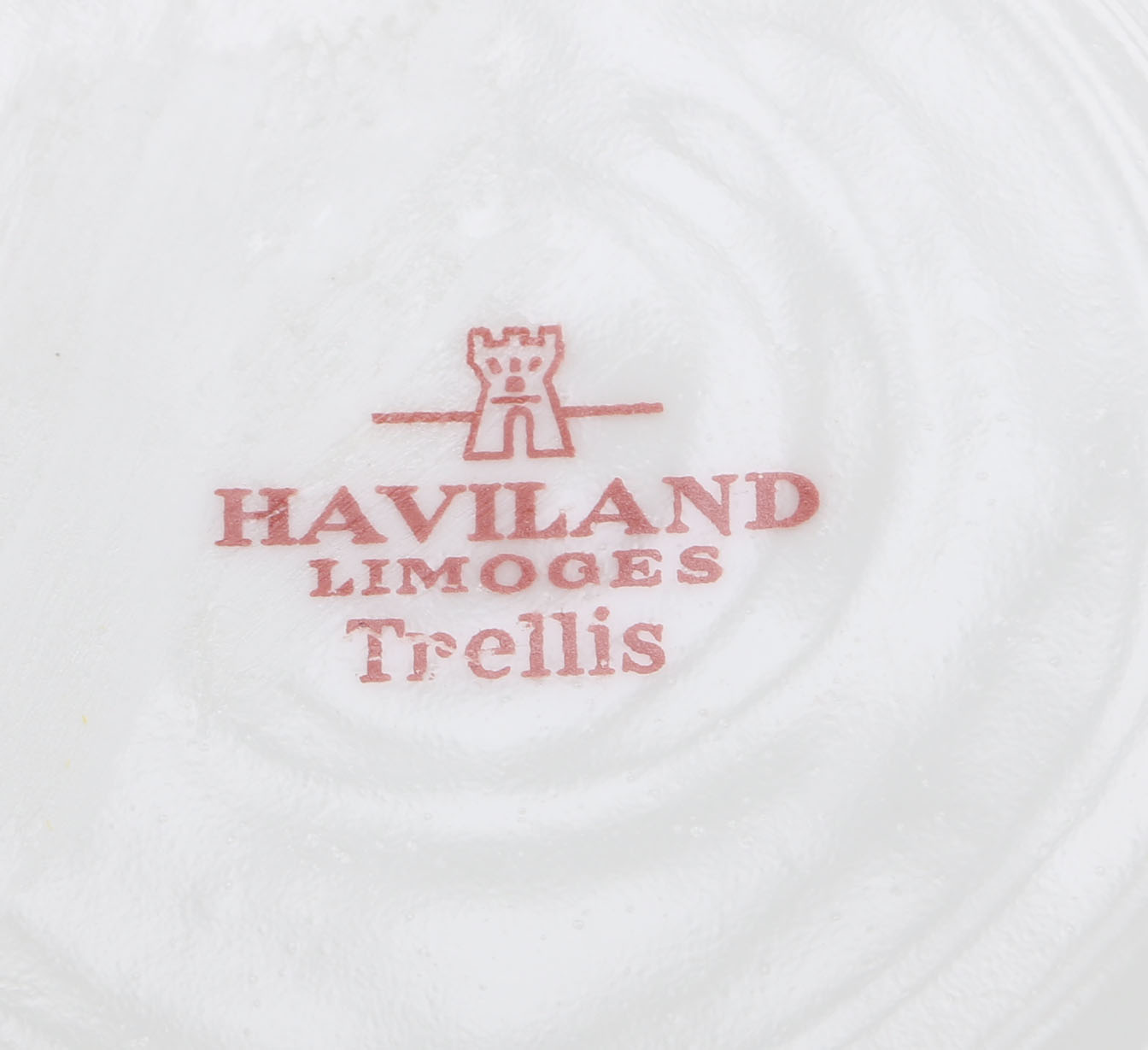 Haviland Limoges "Trellis" Tableware Set