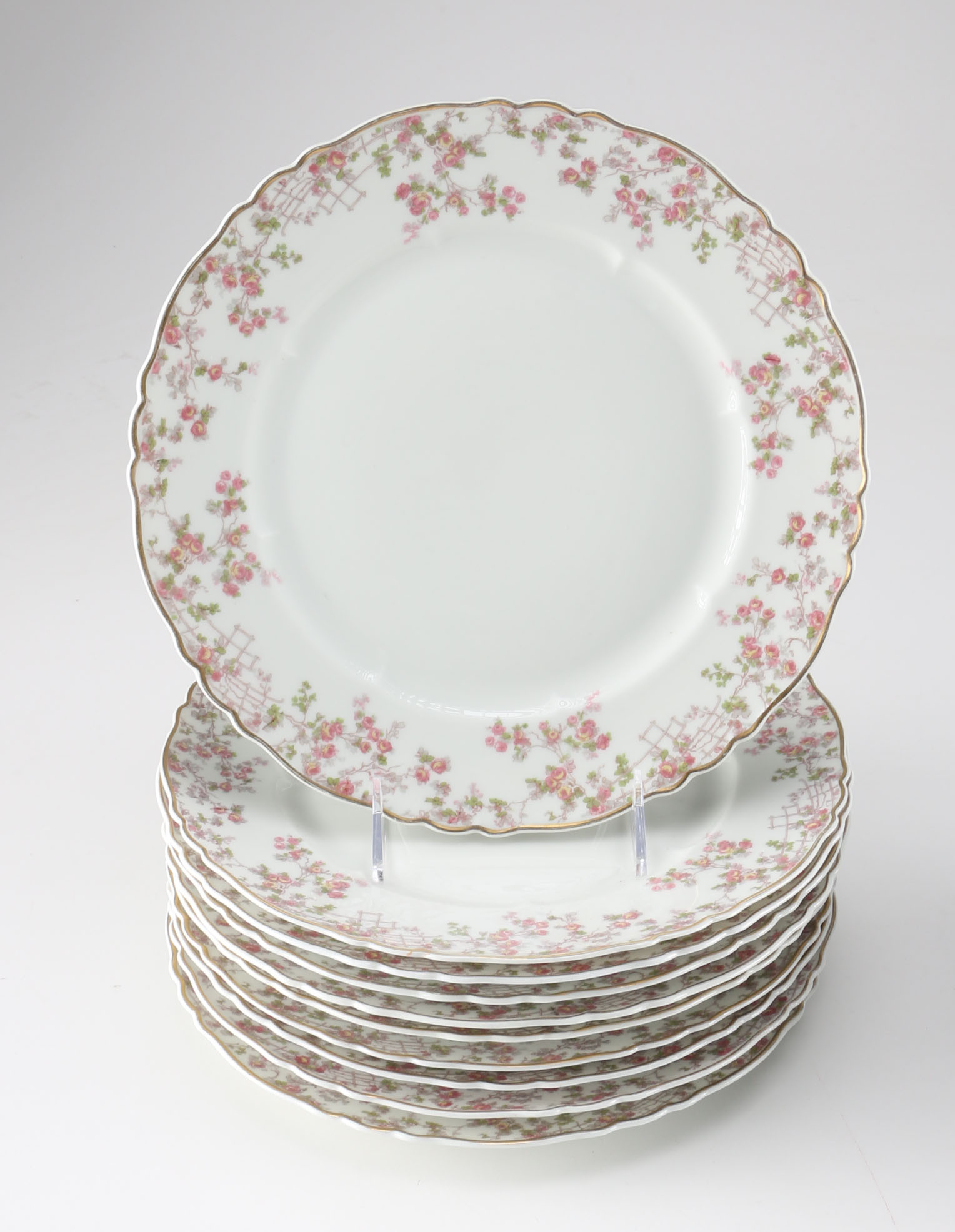 Haviland Limoges "Trellis" Tableware Set
