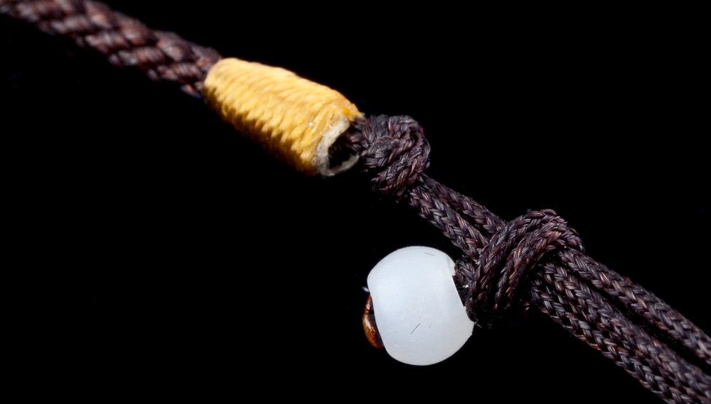 Chinese Handmade Necklace with Carved Natural Nephrite Pendant