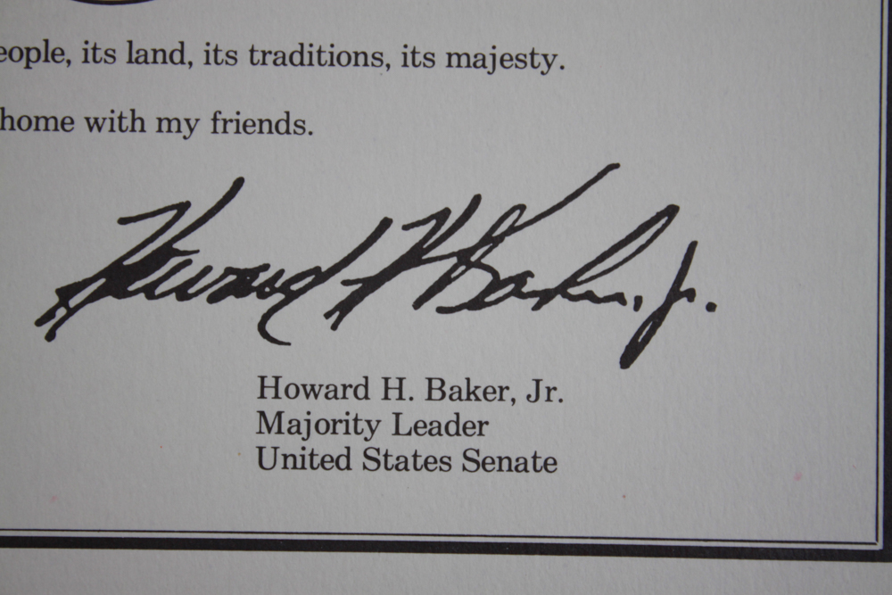 "The Tennesseans" Signed Limited First Edition Book