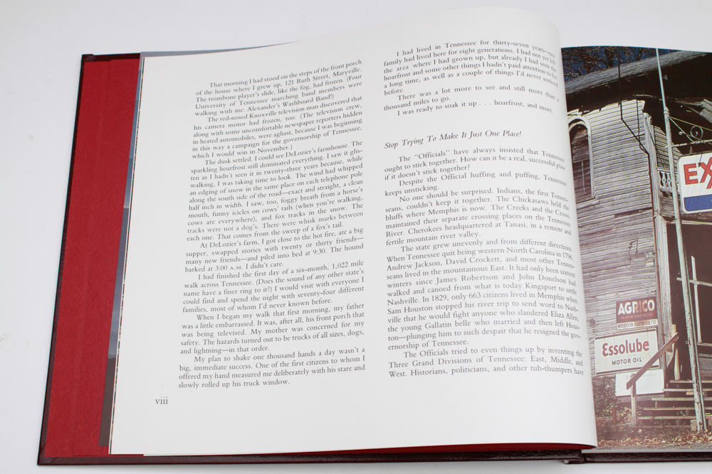 "The Tennesseans" Signed Limited First Edition Book